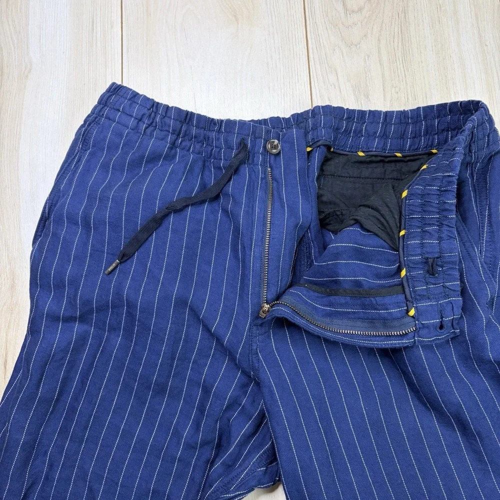 Polo Ralph Lauren Linen Pinstripe Prepster Classic Fit Twill Pants Mens Large